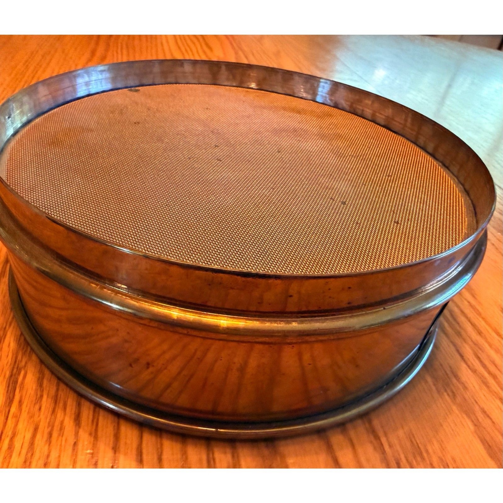 Newark Wire Cloth USA Standard Brass Test Sieve No 35 500 Micron ASTM E11 Lab