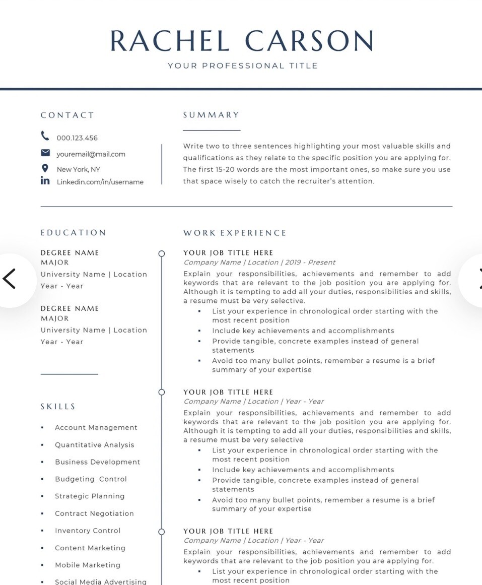 Resume & Professional Guidance Service. Certified Career Coach