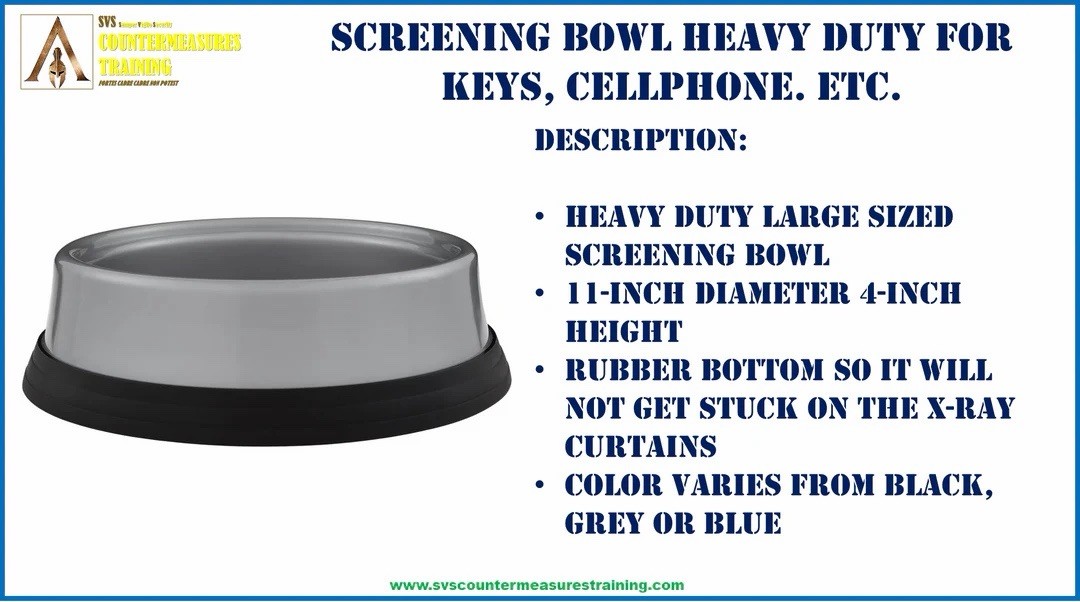 Screening Bowl Extra Large Heavy Duty