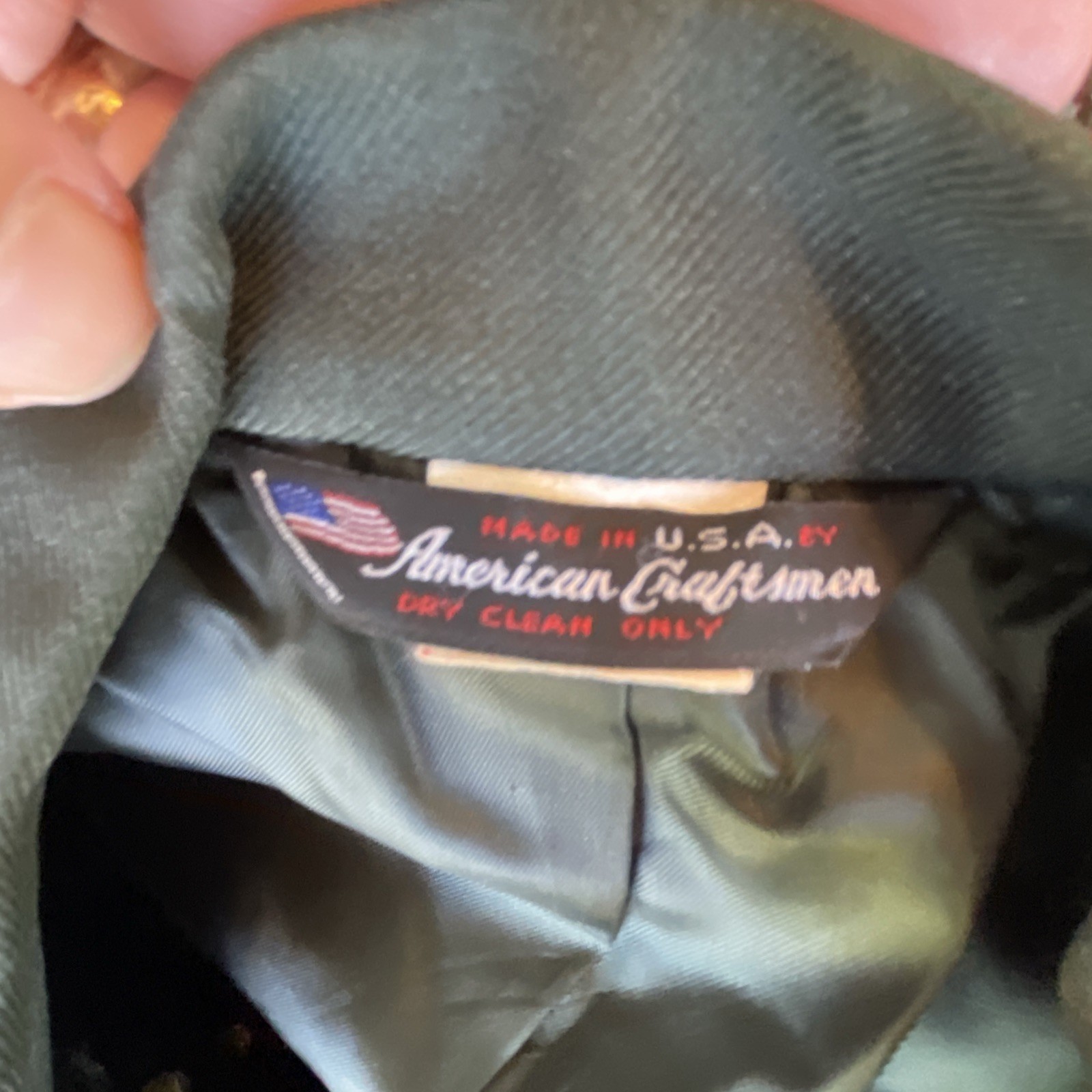 US Army Green Dress Service Uniform size 14 Patriot Classic Coat