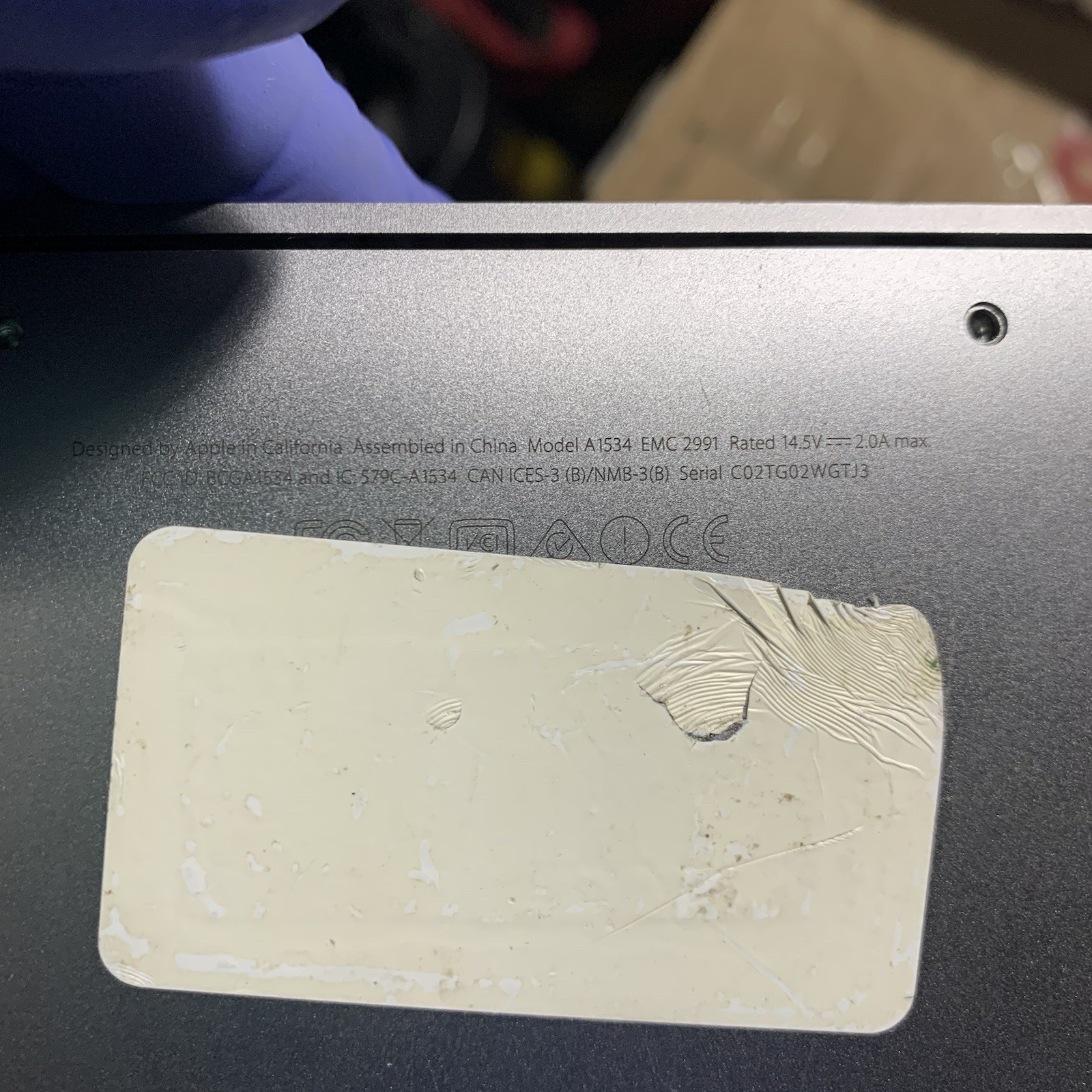 OEM Apple MacBook Retina 12″ A1534 2016 LCD Screen Complete Assembly
