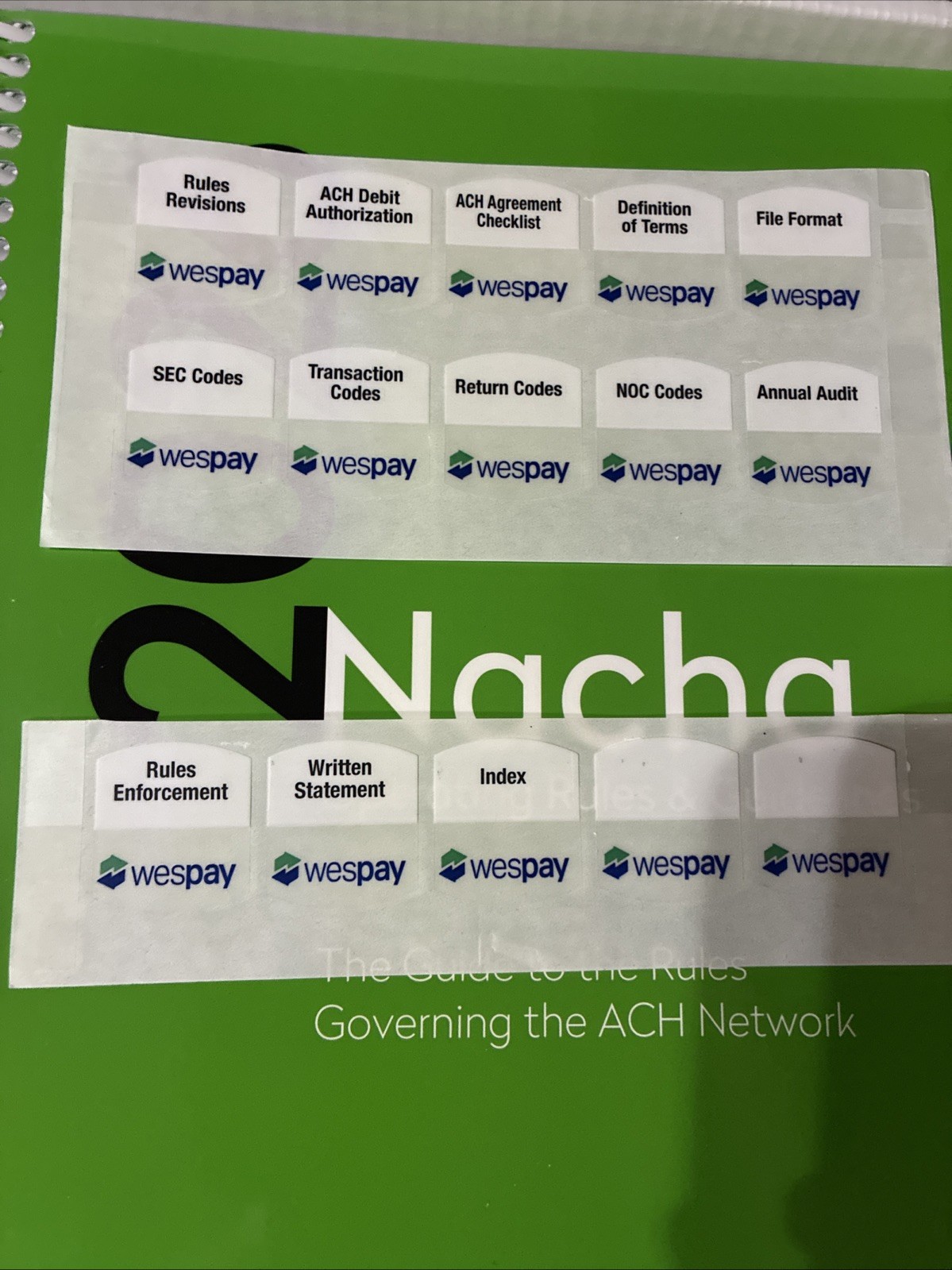 2026 Nacha Operating Rules & Guidelines- NEW IN THE BOX INDEX TABS INCLUDED