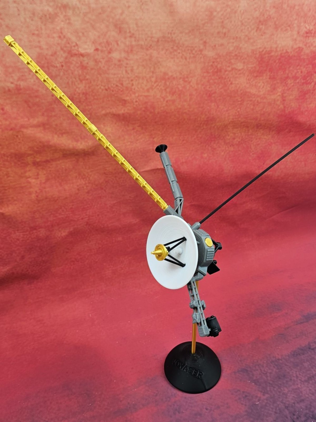 Yottaoniro 1/64 Scale US NASA Voyager 3D Model Finished Decorative Ornaments