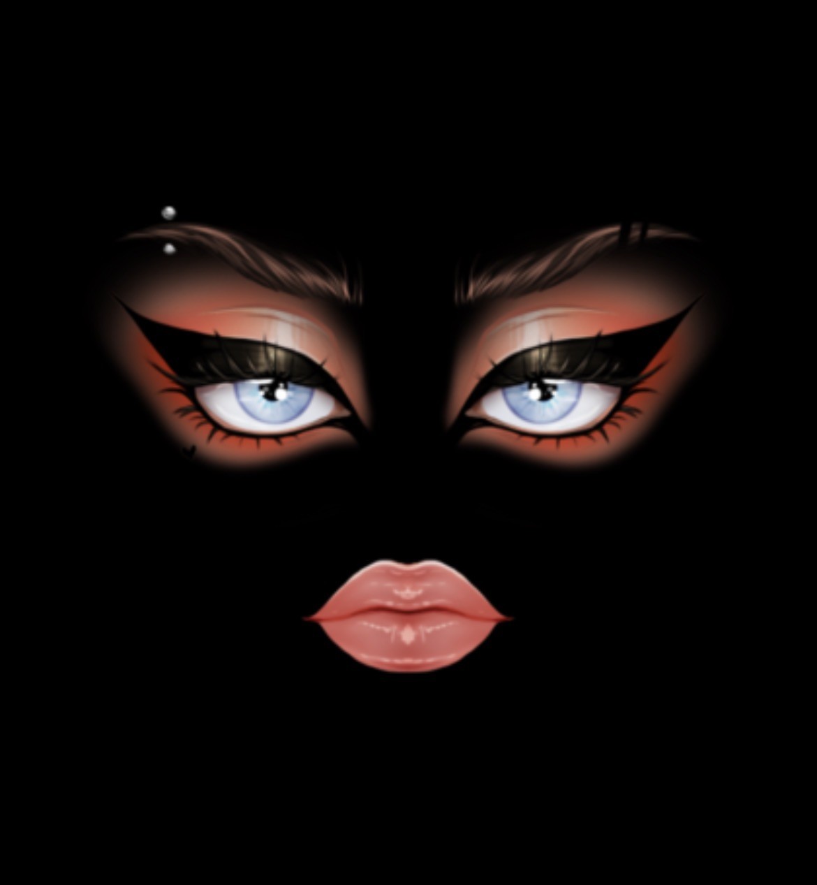 Persephone E-Girl Glam Face | virtual item | Fast Shipping | Roblox | Code Only
