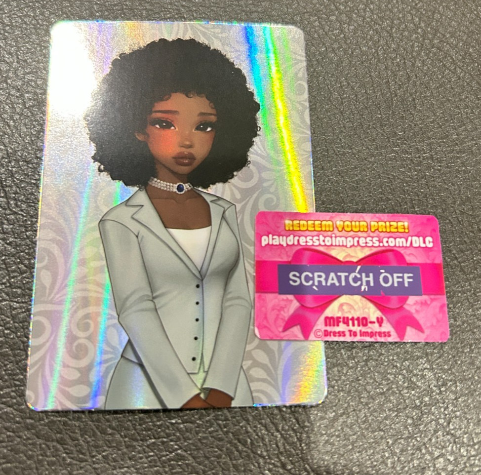 Dress To Impress Toy Code Serena DLC Only Sent Fast Via Ebay Message