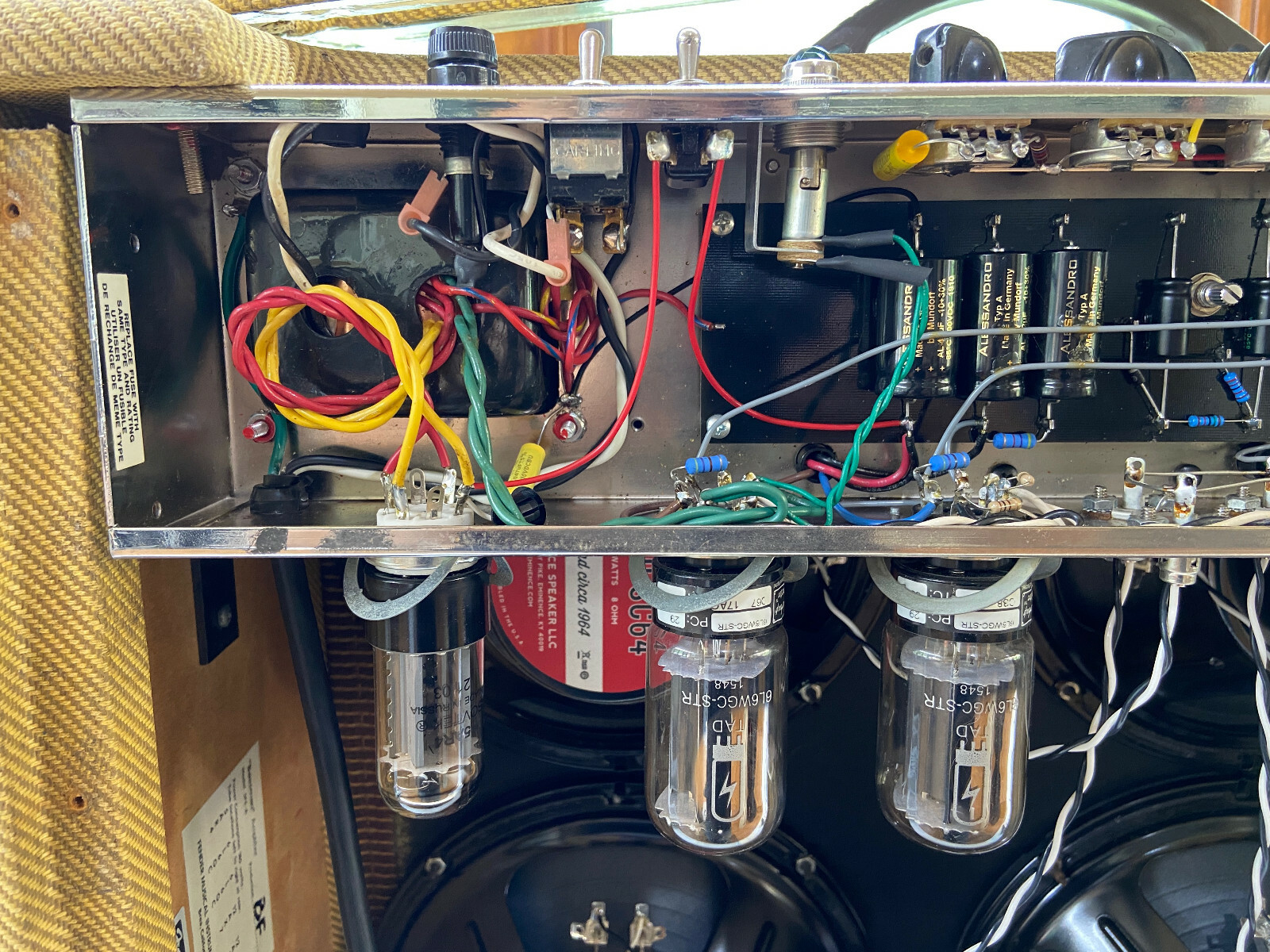 Alessandro High-End Products ’59 Fender Tweed Bassman Hand-wired Service
