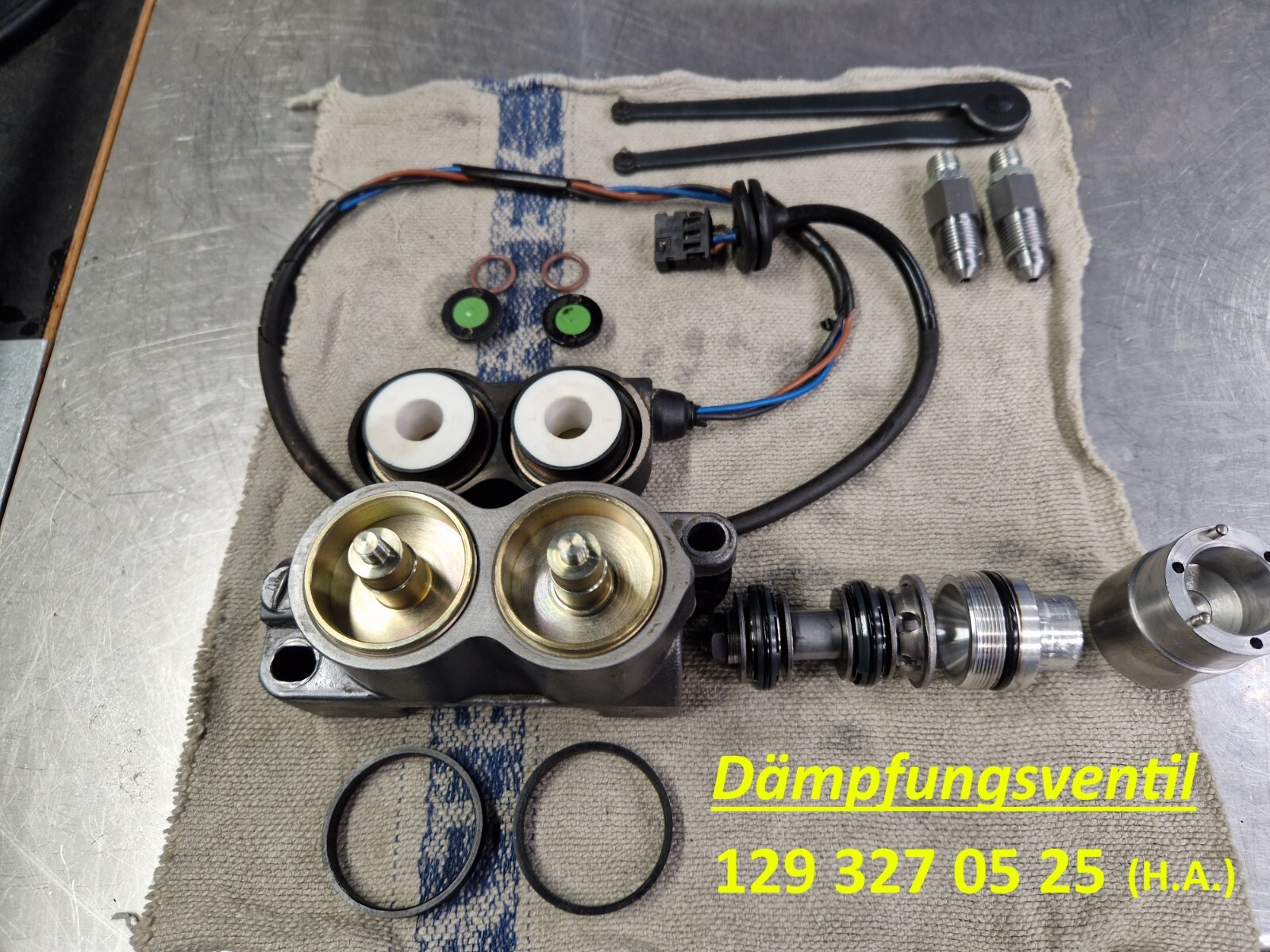 Control Valve Mercedes ADS 1293200058 Test Repair See Item Description