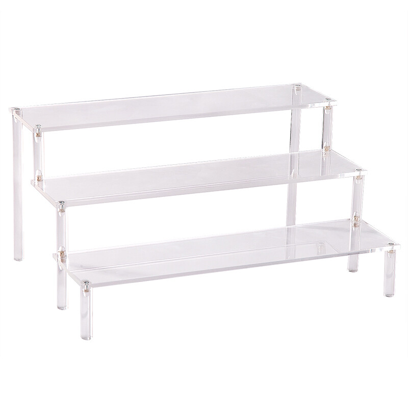 Acrylic Display Stand Toy Model Car Accessories Transparent Perspex Shelf