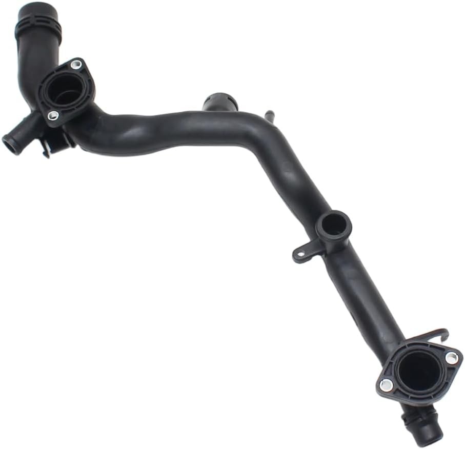 Engine Coolant Radiator Pipe Water Hose Replacement for Audi S5 A6 Black