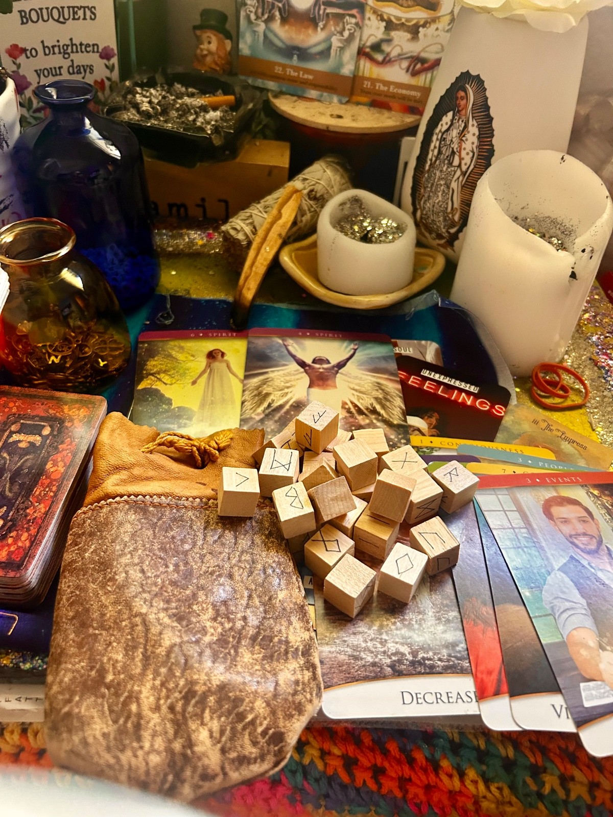 Tarot/Runes/Tiles Reading Love, General, Career, Any Questio, Channeled Message