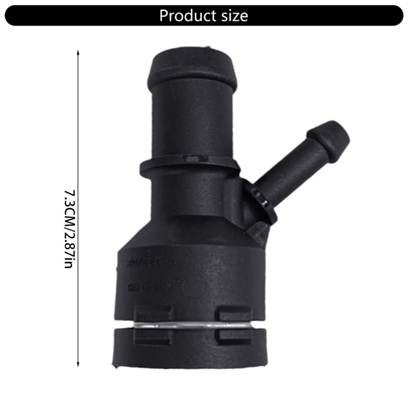 Strong Cooling System Hose Connector Plastic Coolant Adapter for Golf Sagitar