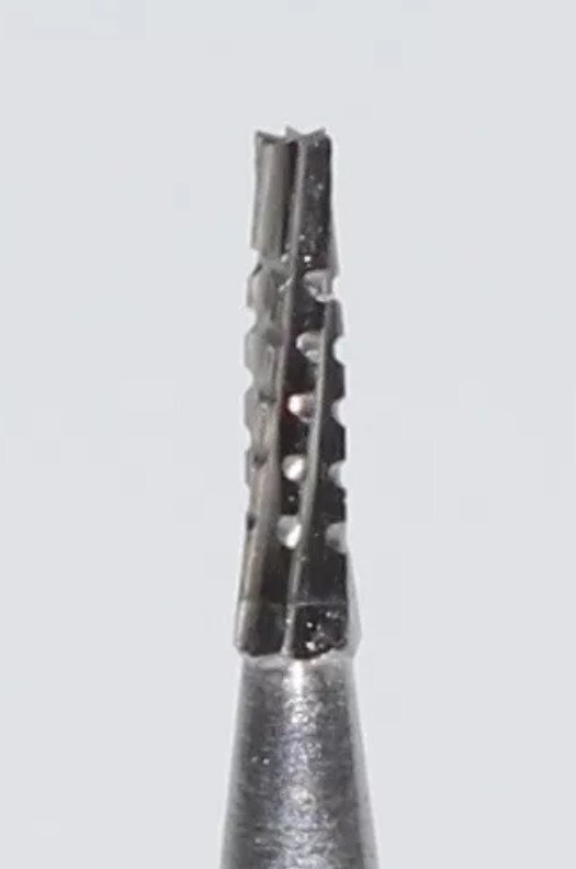 FG 699 Carbide Burs Flat End Tapered Fissure – 30 Burs 3x 10pk Made In Canada