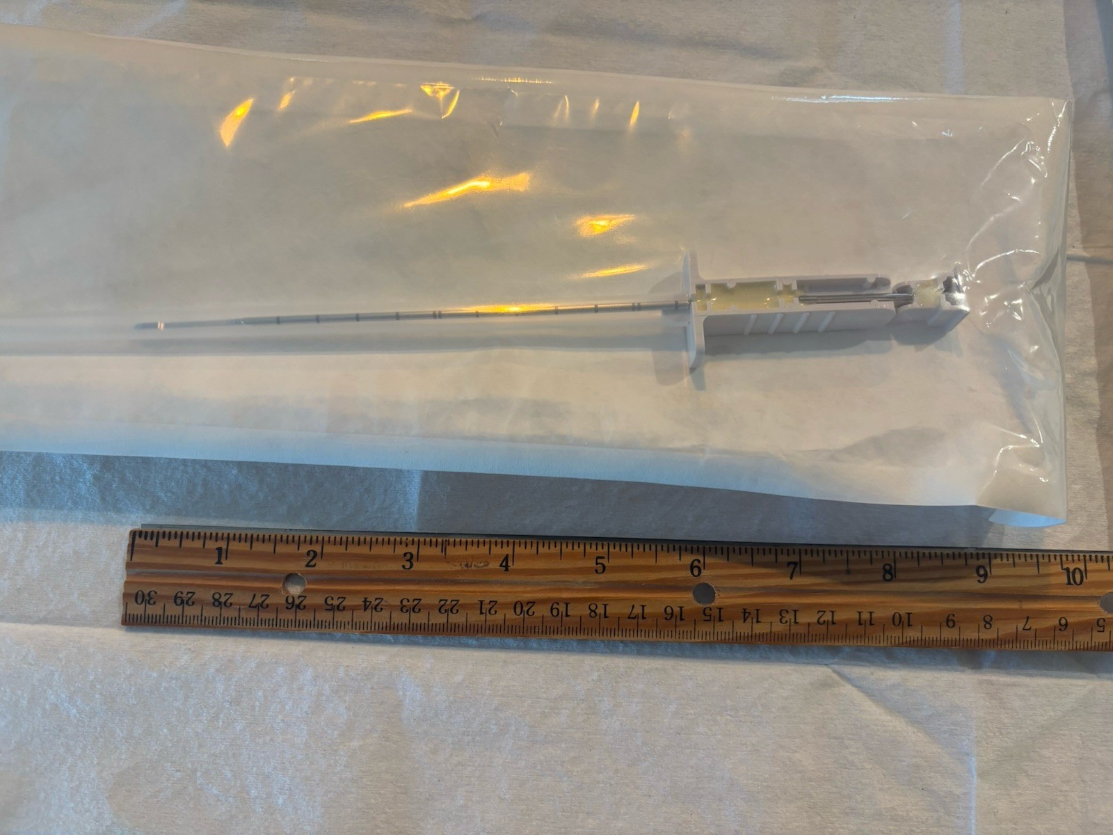 Tru-Cut Biopsy Needle 14G Disposable, 15cm 3pcs And 11.4cm 2pcs. New Exp 5/2026