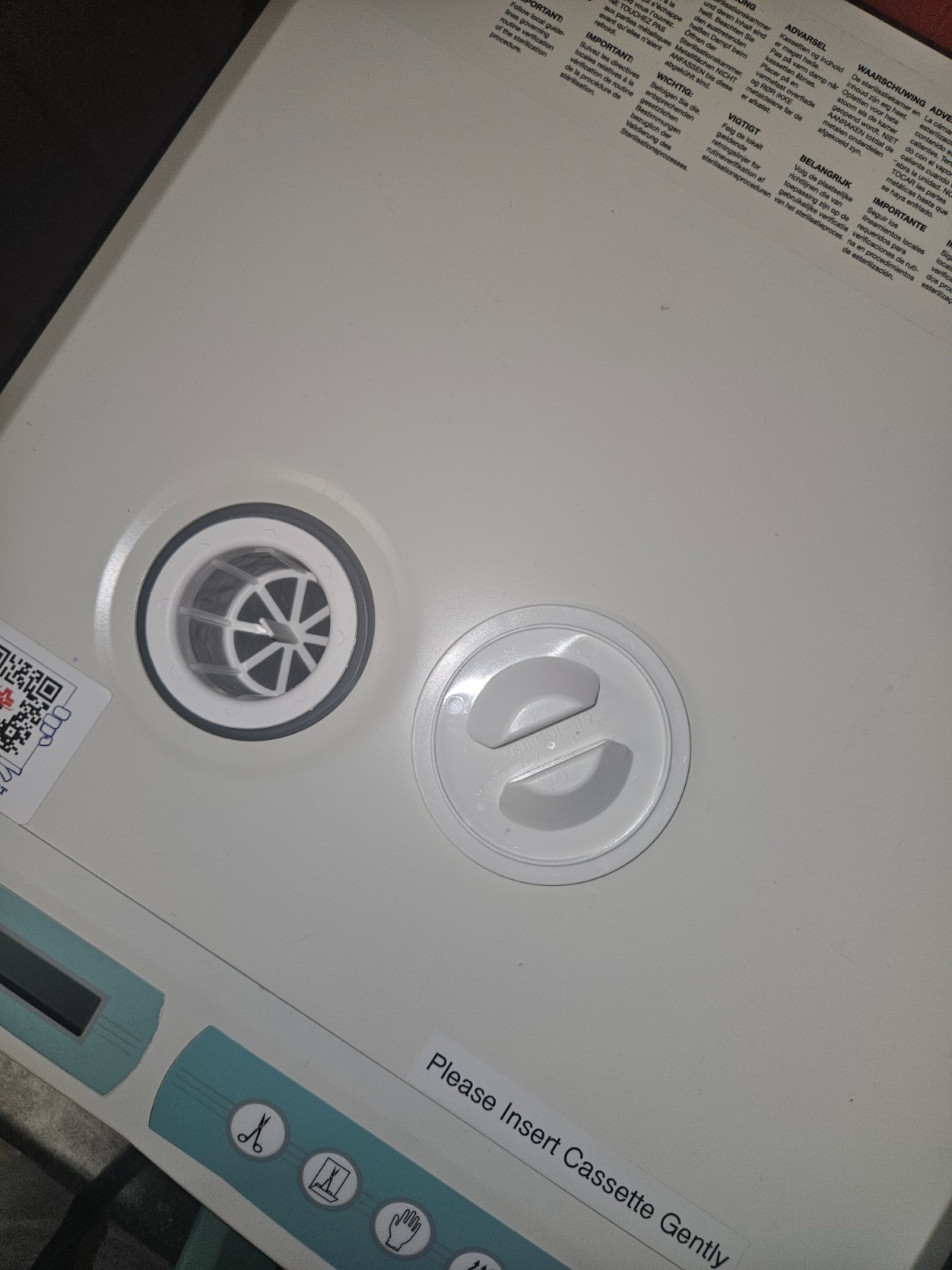 scican STATIM 2000 refurbished with cassette and waste bottle