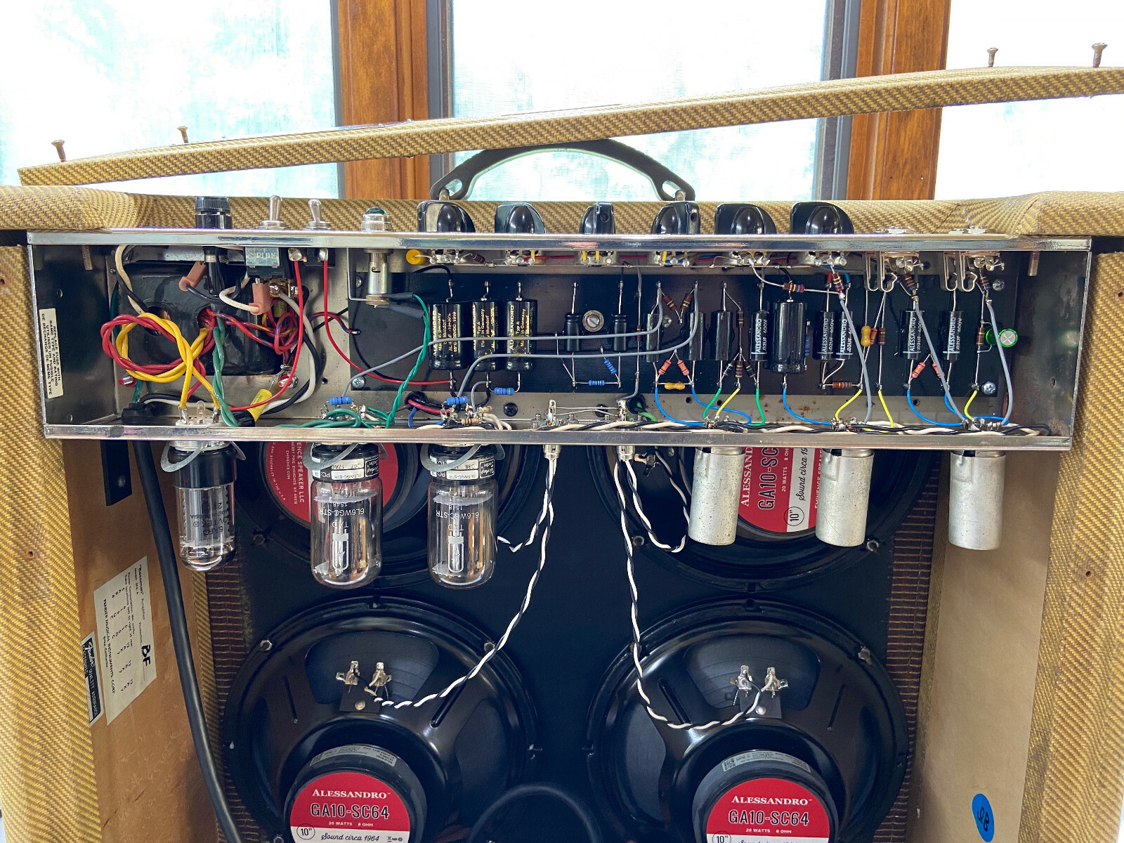 Alessandro High-End Products ’59 Fender Tweed Bassman Hand-wired Service