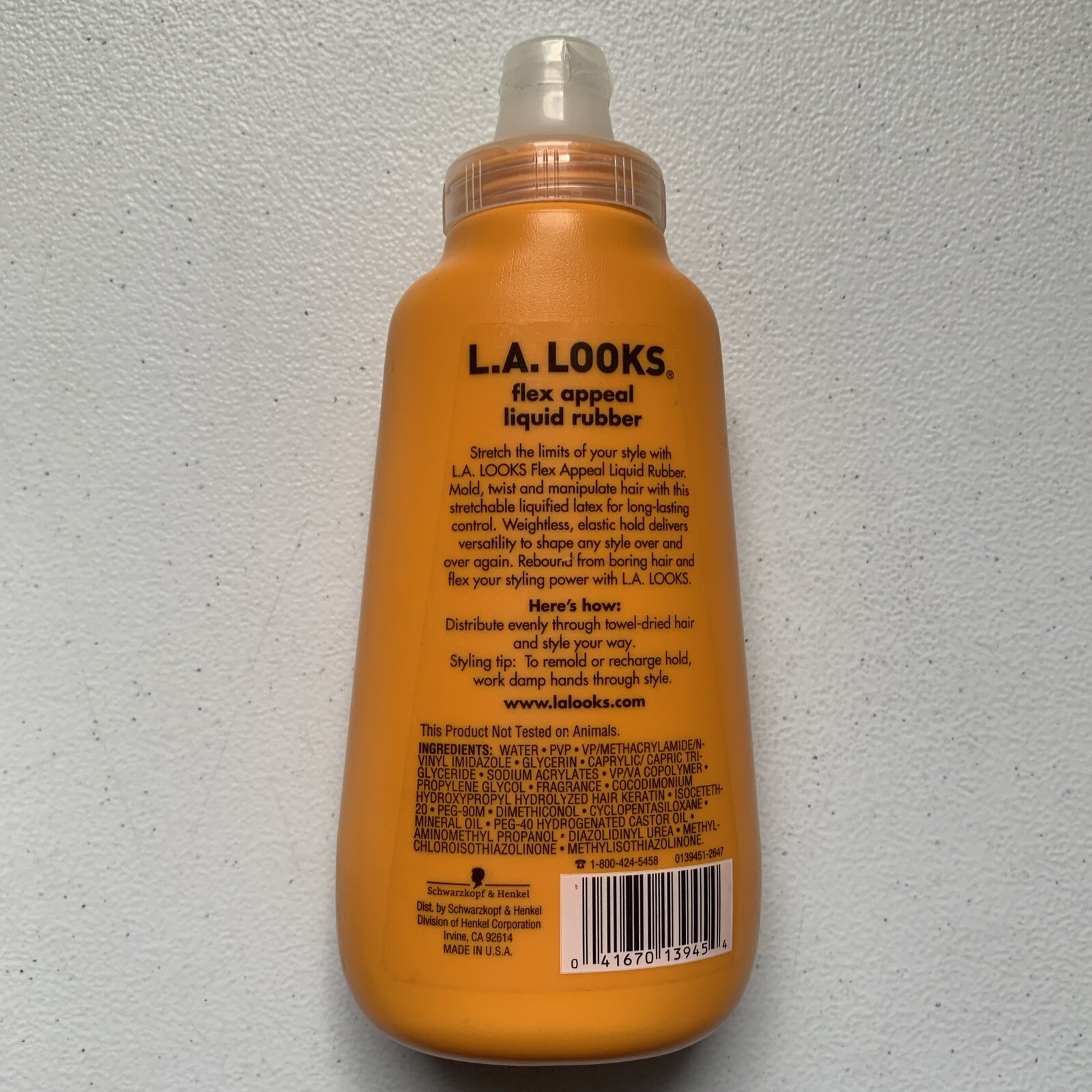 LA Looks Liquid Rubber Flex Appeal Gel Level 9 RARE Discontinued