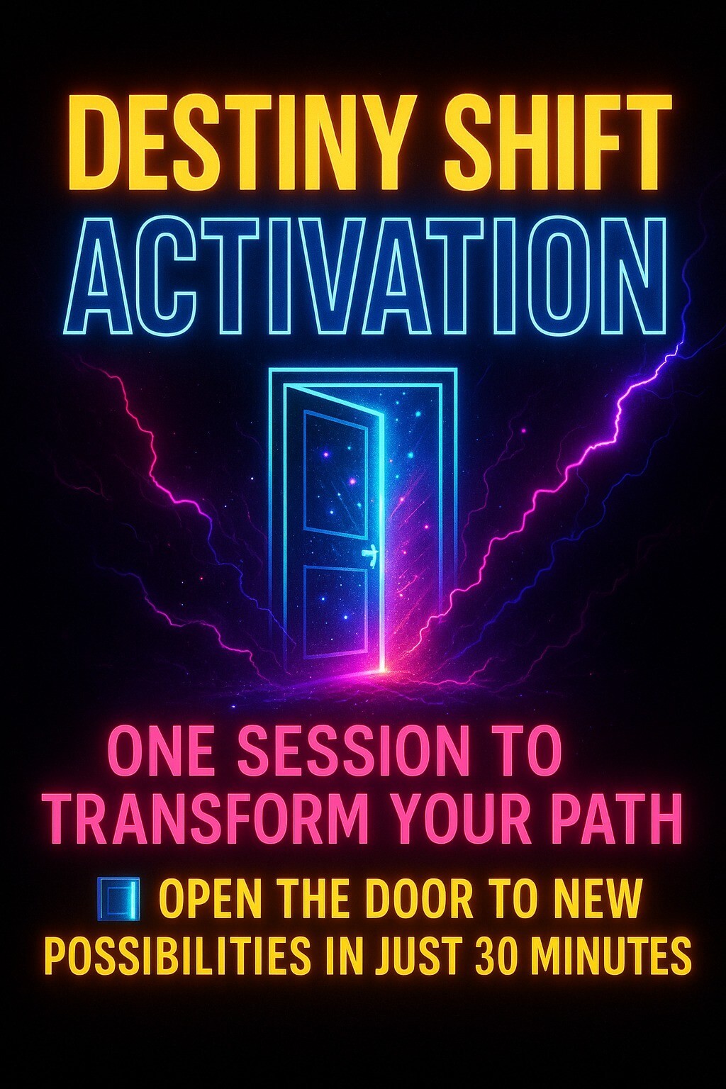 🔥 Destiny Shift Activation – One Session to Transform Your Path