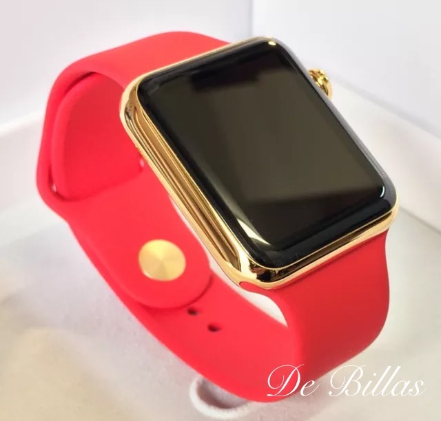 18K Gold Plated Apple Watch Service – No Watch Included – Gold Plating Service