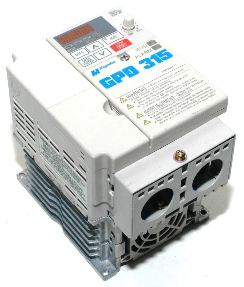 Magnetek Inverter-General Purpose GPD315-MVA017 *REPAIR EVALUATION ONLY* [PZJ]