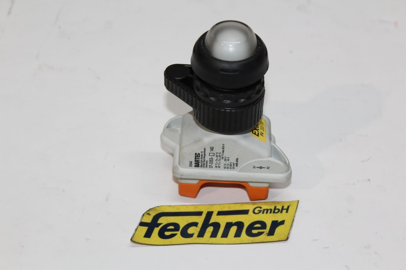 Bartec Push Button Complete Unit Panel Mount 07-3353-140 New