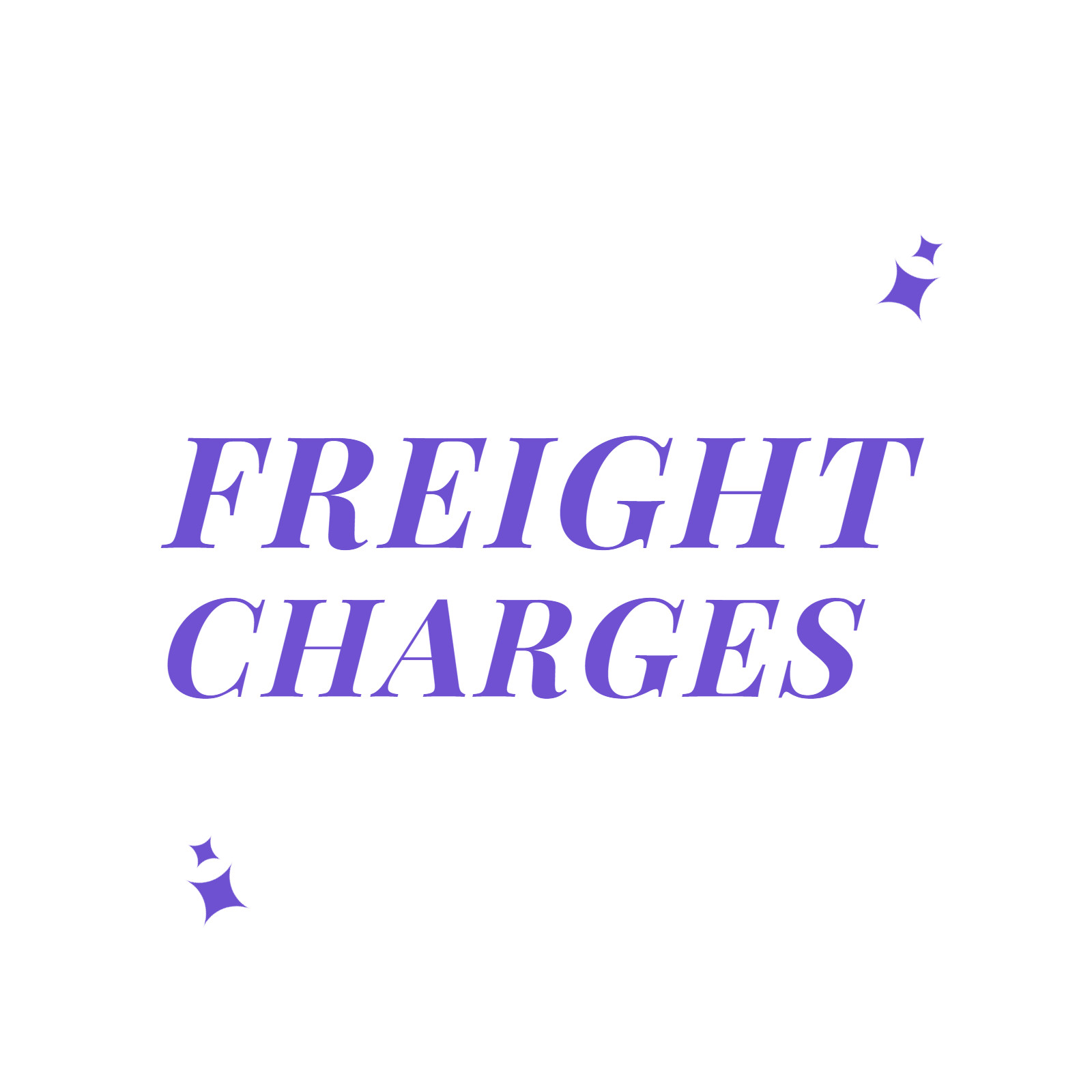 Freight Charge for Accessories