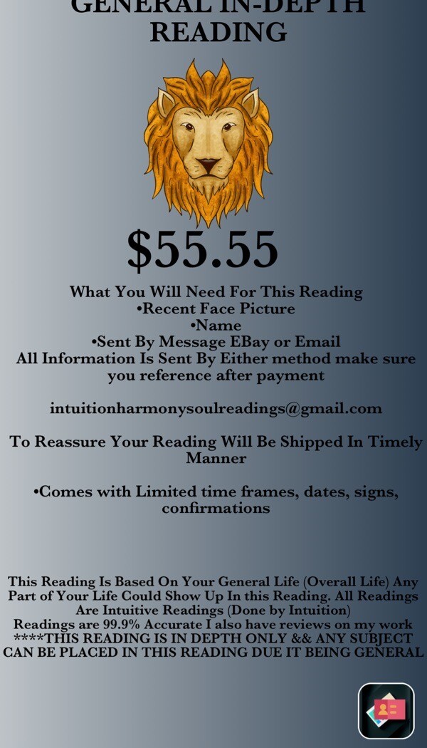 General In-Depth Reading
