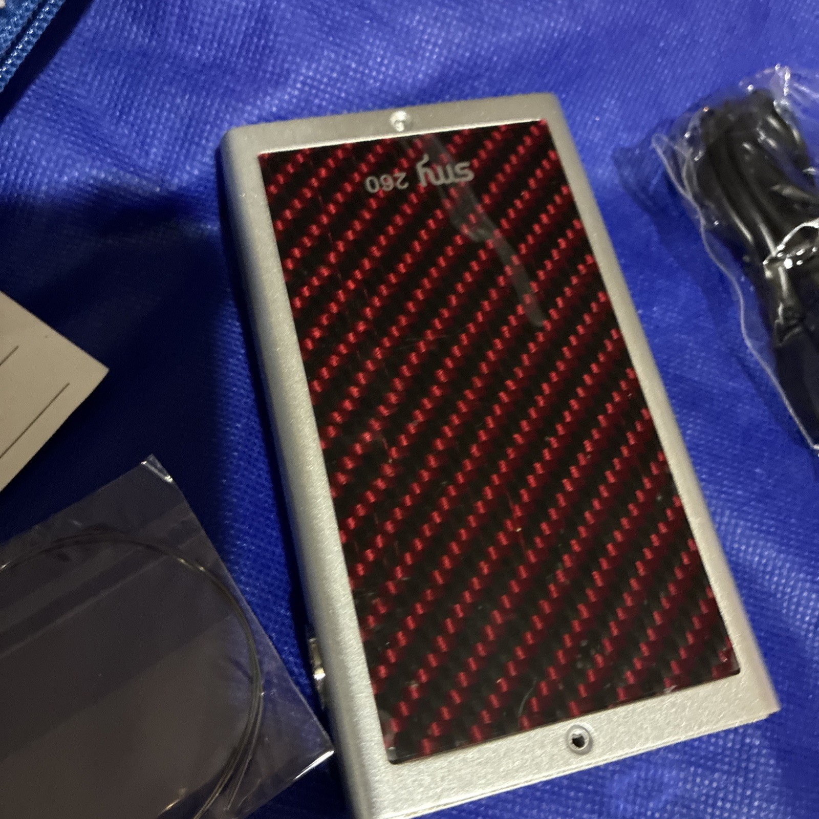 SMY 260W WATT Carbon Fiber BOX MOD with hard zip up case