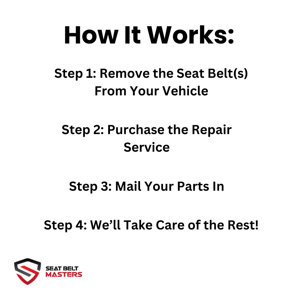 Chevrolet Seat Belt Tensioner Repair Service Mail-In 24HR Turnaround