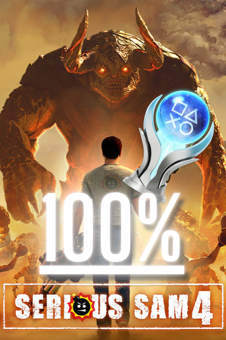 SERIOUS SAM 4 PS5 Platinum Trophy Service ( LEGIT )