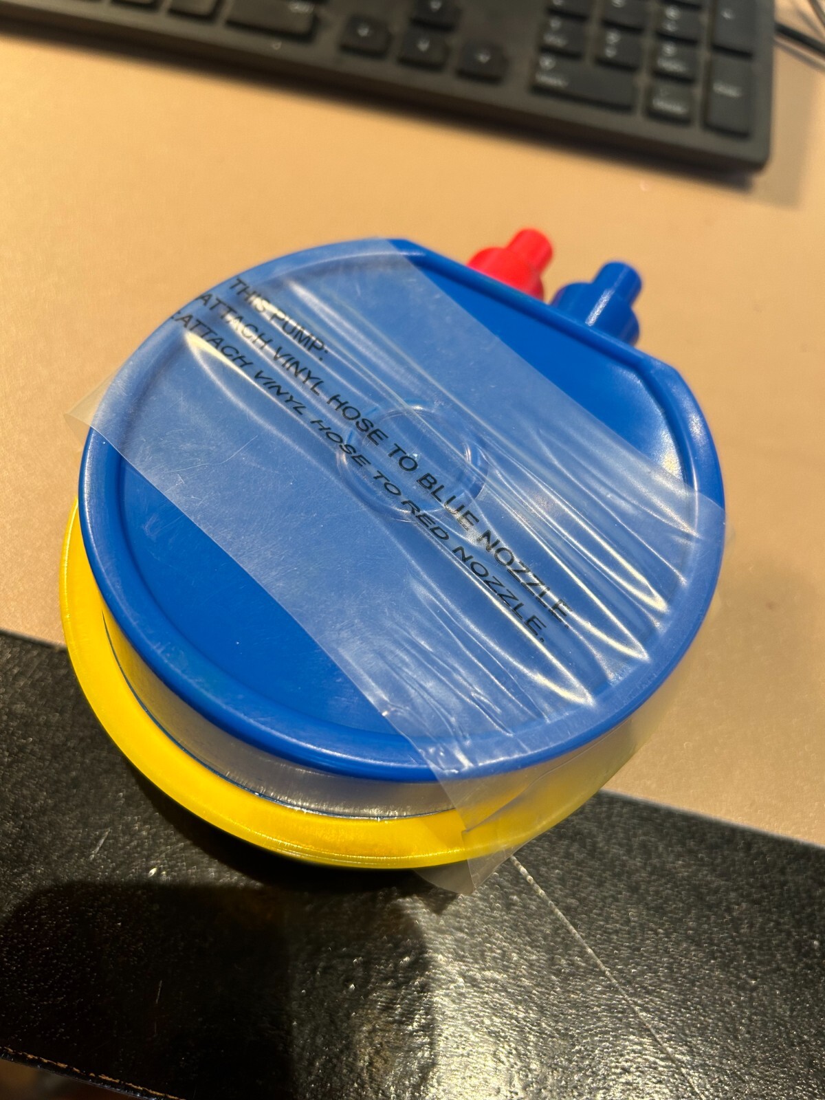 Air bellow pump inflator balloon plastic easy hand foot operated