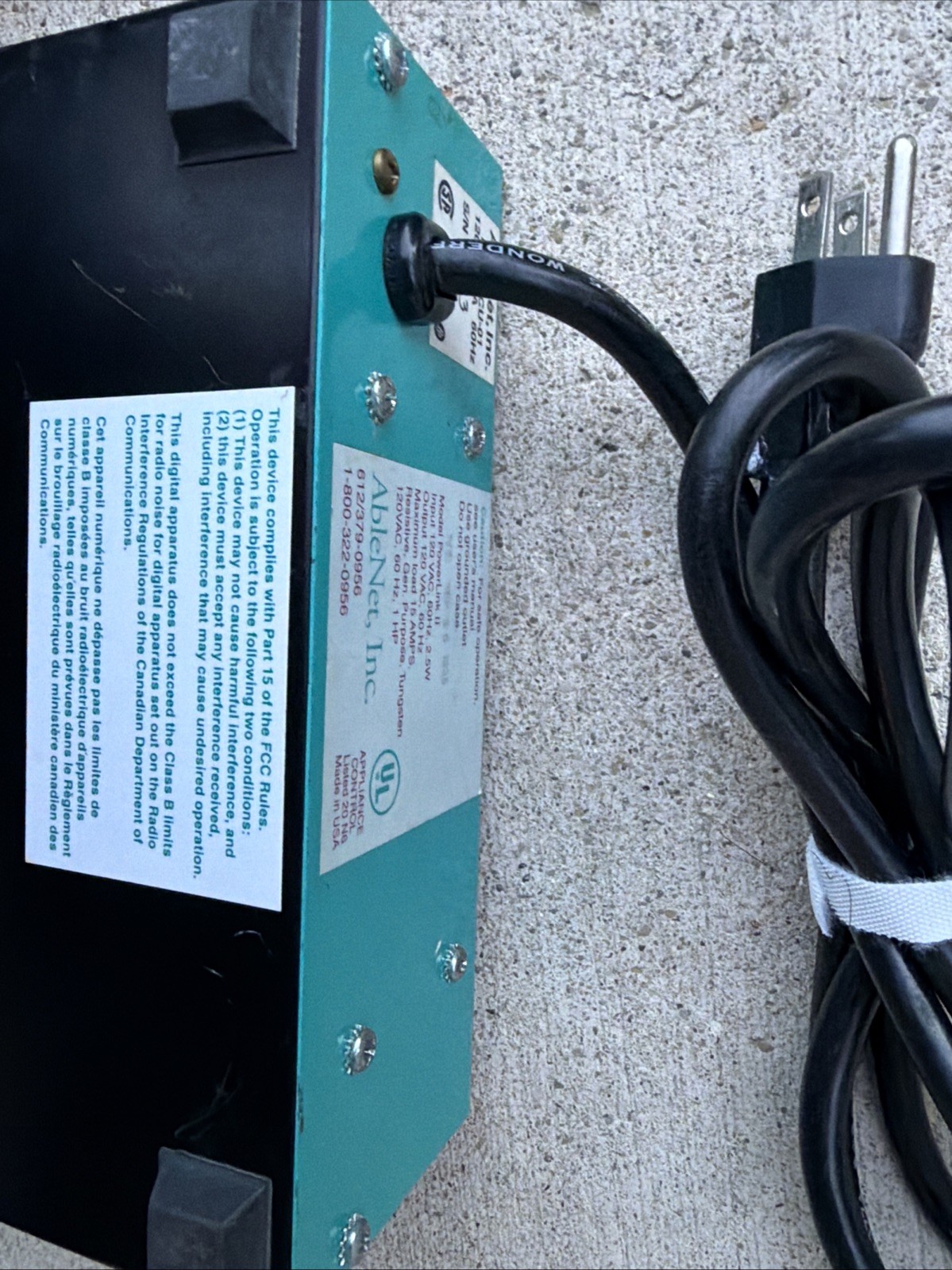AbleNet POWERLINK 2 Switch Controller – Base Unit ( Tested / Fully Functional )