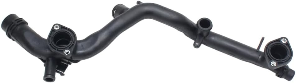Engine Coolant Radiator Pipe Water Hose Replacement for Audi S5 A6 Black