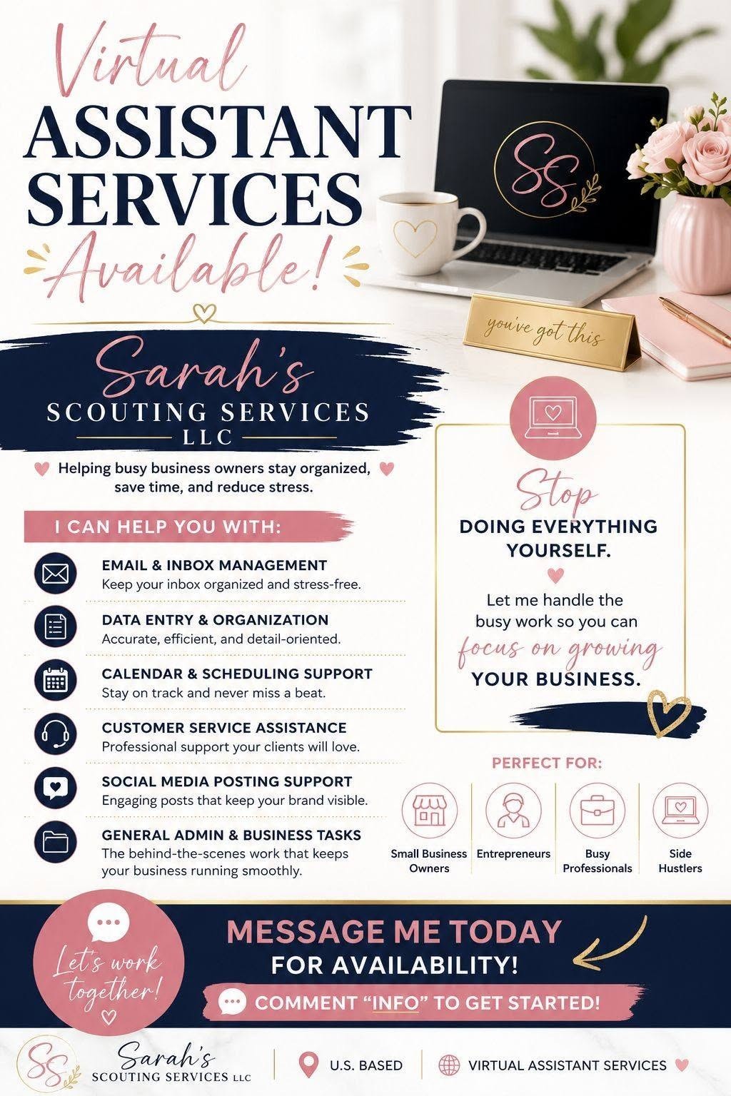 Professional Virtual Assistant | Executive & Administrative Support | Email, Cal