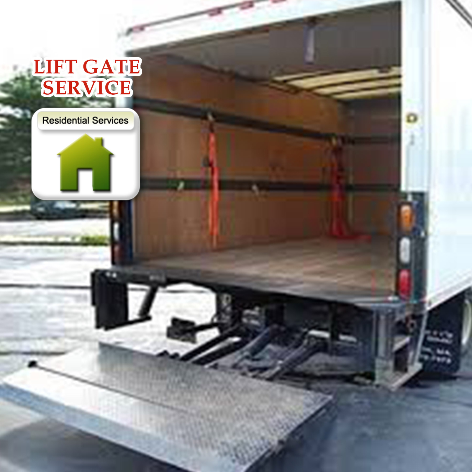 lift gate & Residential Delivery fee for LTL product in our store GFS