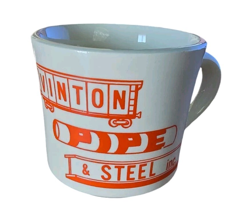 Vinton Pipe & Steel Inc Coffee Cup Tea Cup 8oz small sized cup mug