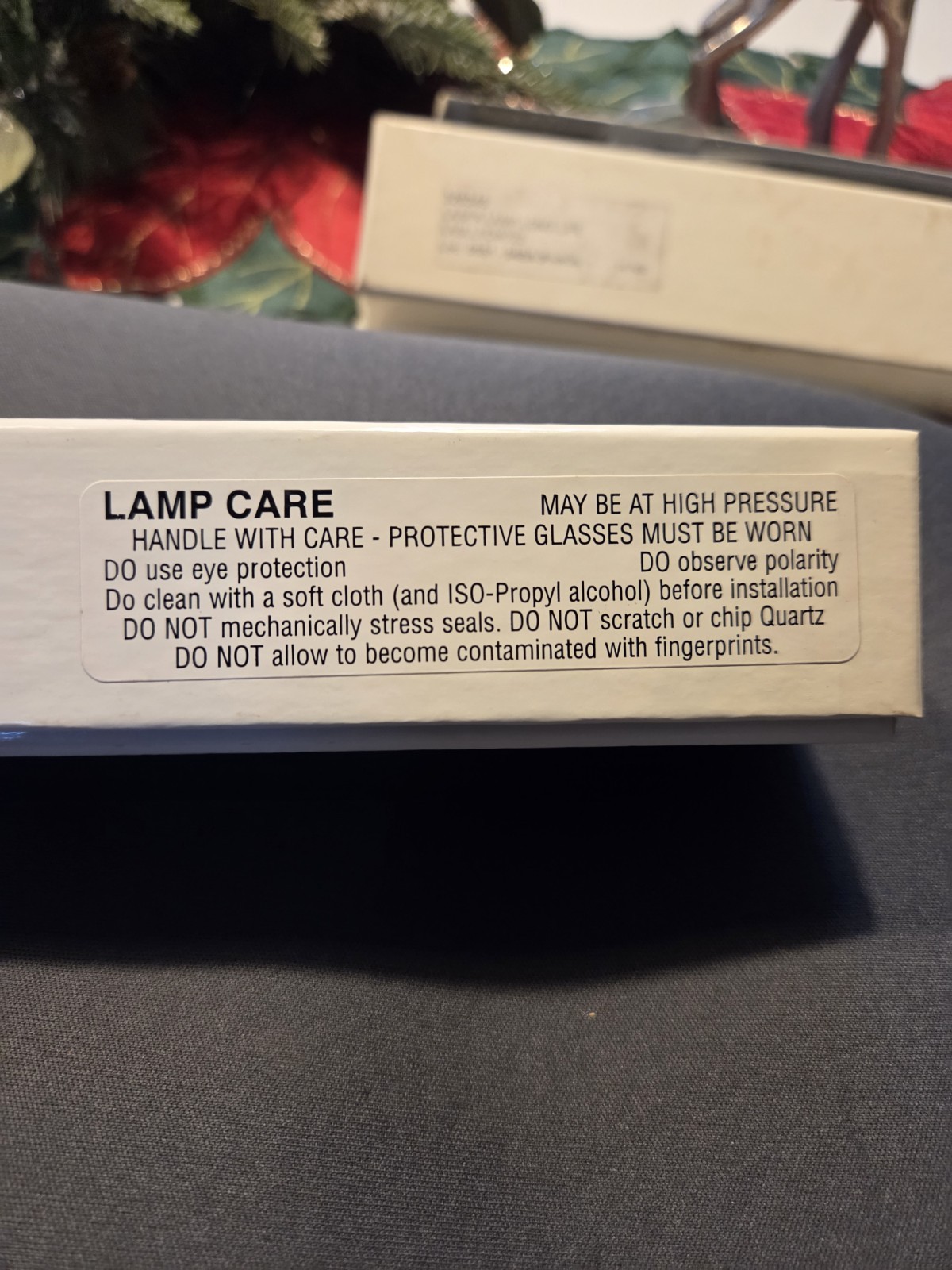 Laser Welder YAG Flash Lamp tube P/N: LL 1000 LL, 250 V 40 AMP, 14.75 ” , New