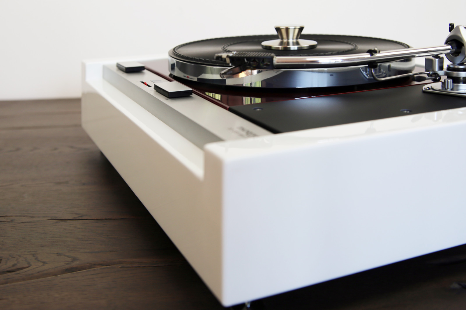 We restore your Thorens TD 125 Turntable Black OD. white – burgundy