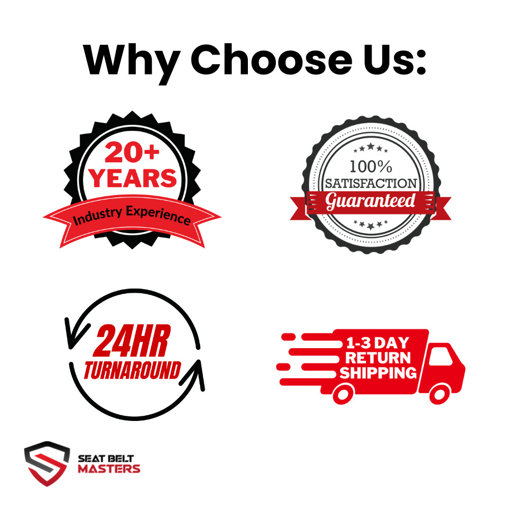 Chevrolet Seat Belt Tensioner Repair Service Mail-In 24HR Turnaround
