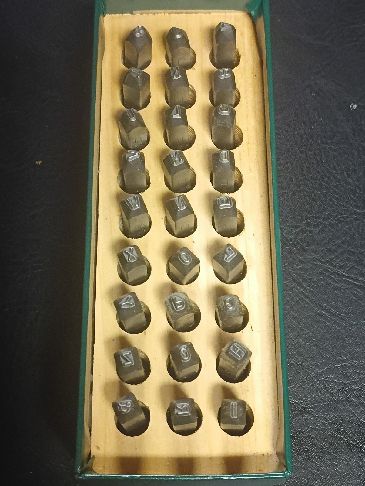 Steel Letter Striking Set