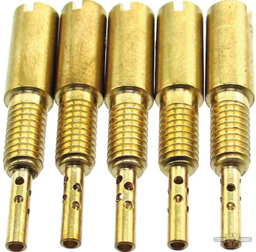 Package of 5 Pilot Injectors for Mikuni Carburetor No. 60 for Harley Davidson