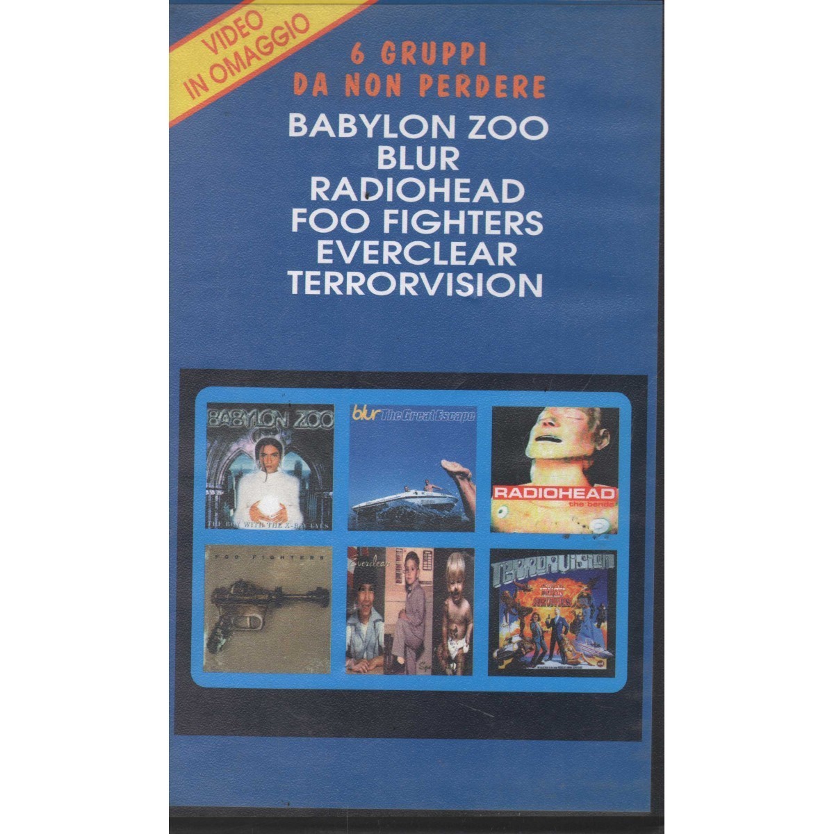 Various VHS 6 Groups Not to be Missed Emi Video – 49171039 New