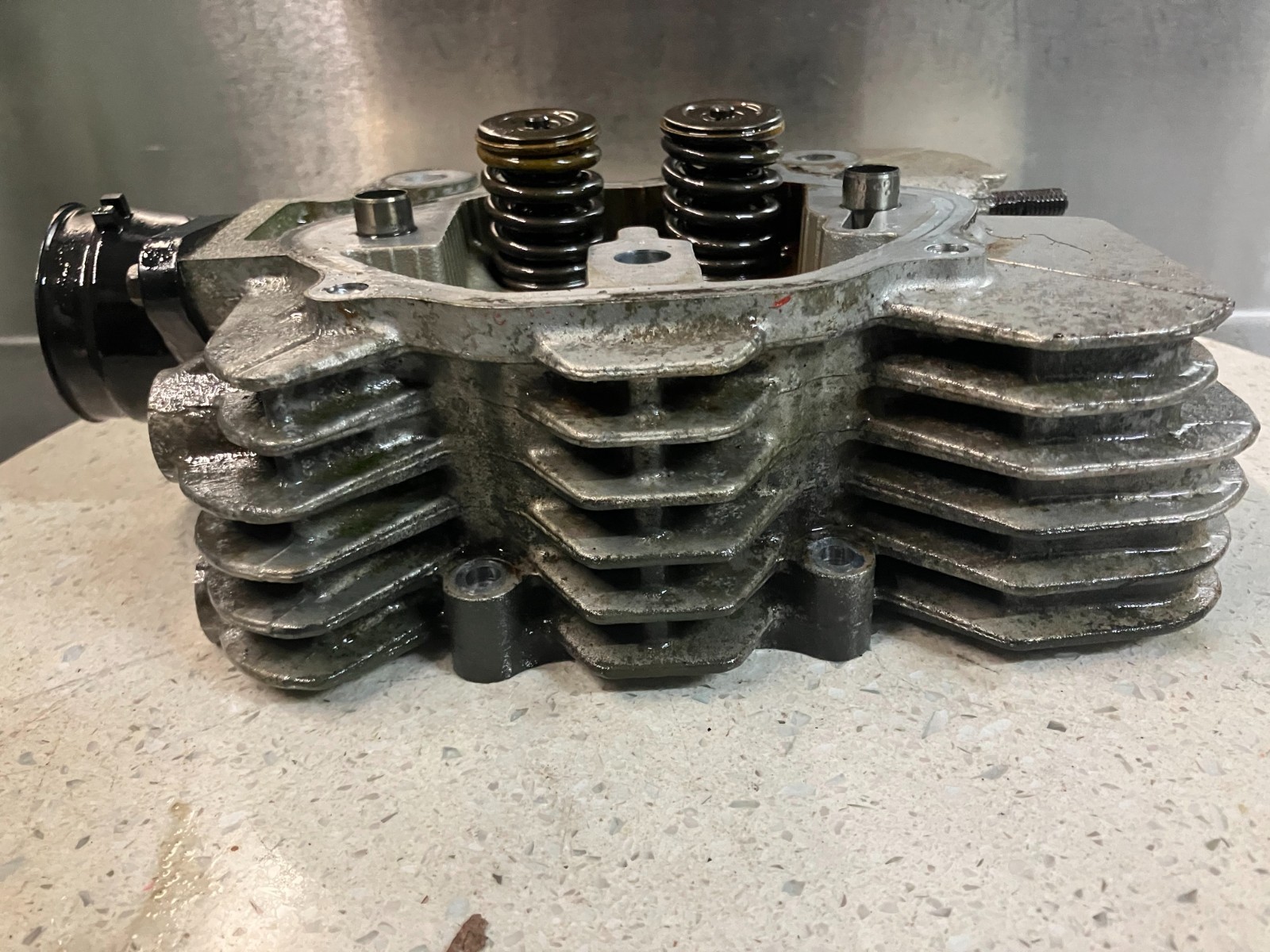 Honda TRX 450 Cylinder Head Valve Seat Cut FREE SHIPPING (B)
