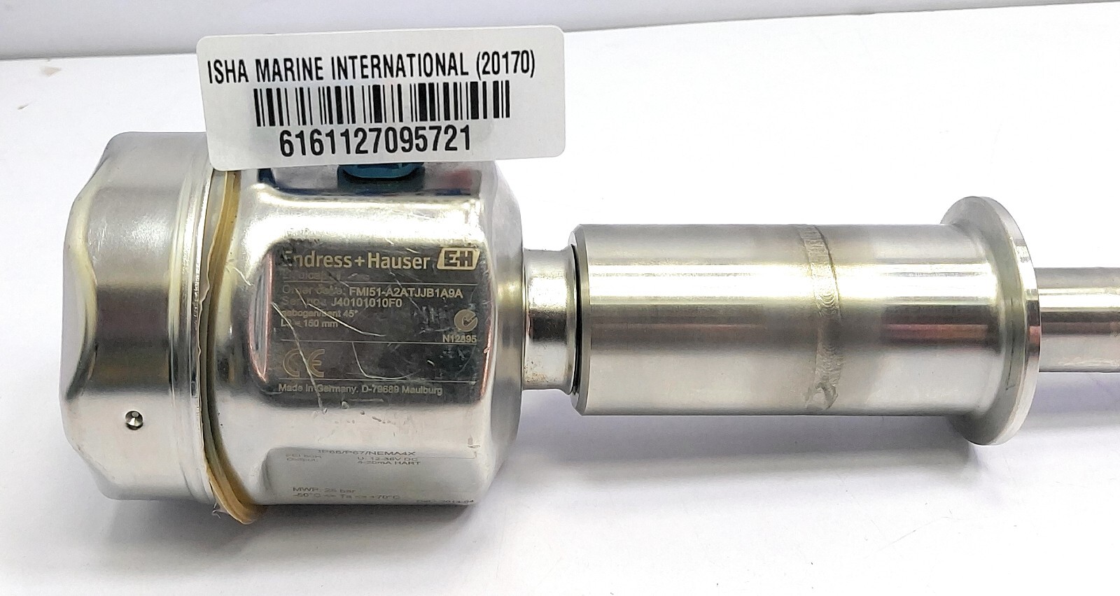 Endress+Hauser FMI51-A2ATJJB1A9A Capacitance level measurement
