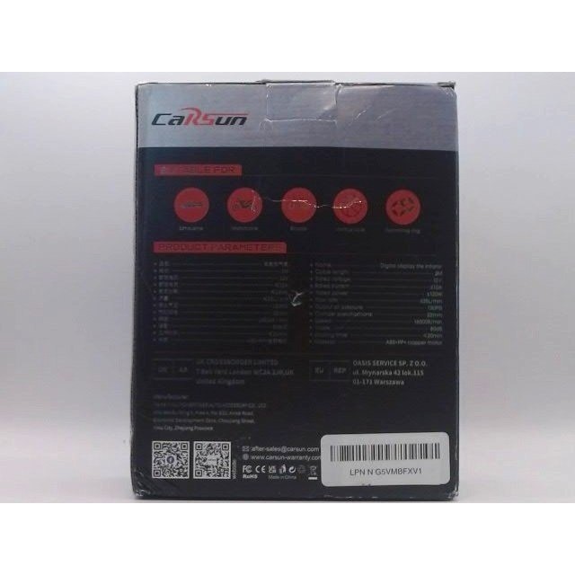 CarSun – Portable Tire Inflator, BRAND NEW IN BOX