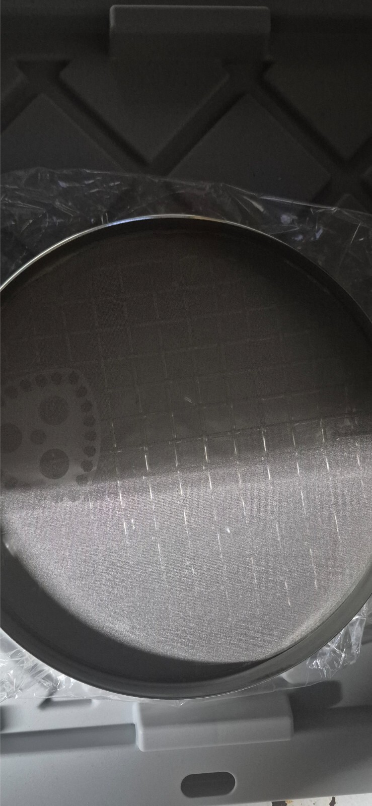 New Rotex 8 inch stainless steel 100 mesh tyler full height seive with brush