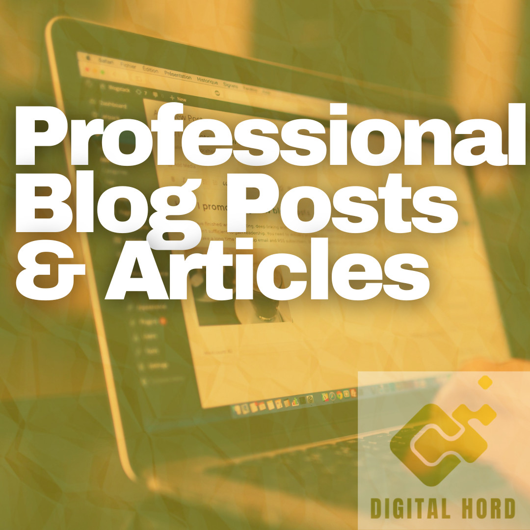 Professional Blog Posts and Articles