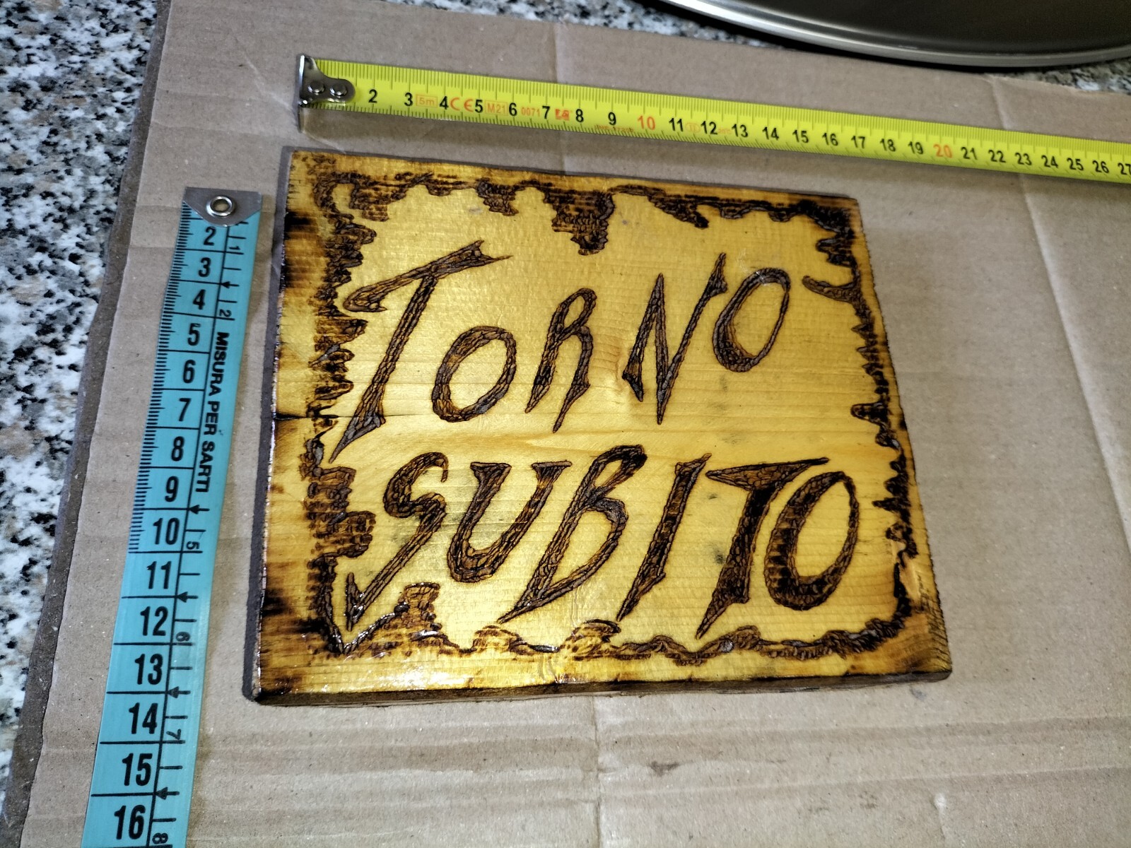 Table Wooden Lacquer Box From Shop Shop And Not Solo With Lettering Torno