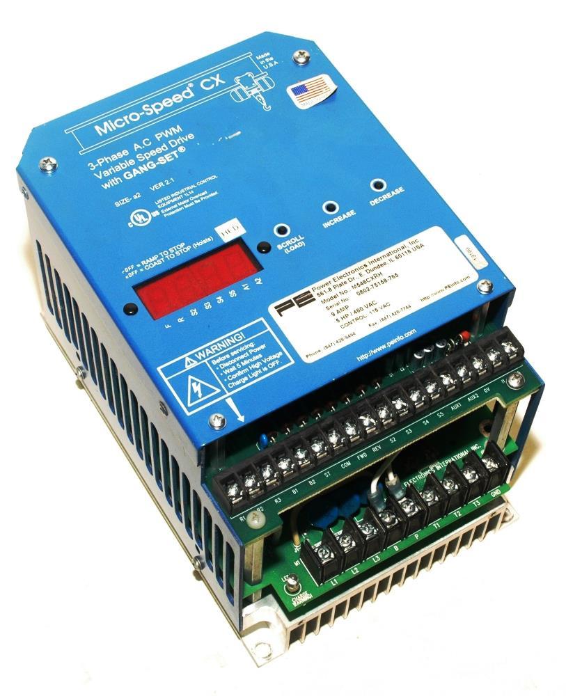 Power Electronics Crane Inverter ​​​​​​​​M546CXRH *REPAIR EVALUATION ONLY* [PZJ]