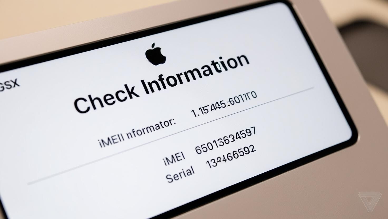 Apple devices check