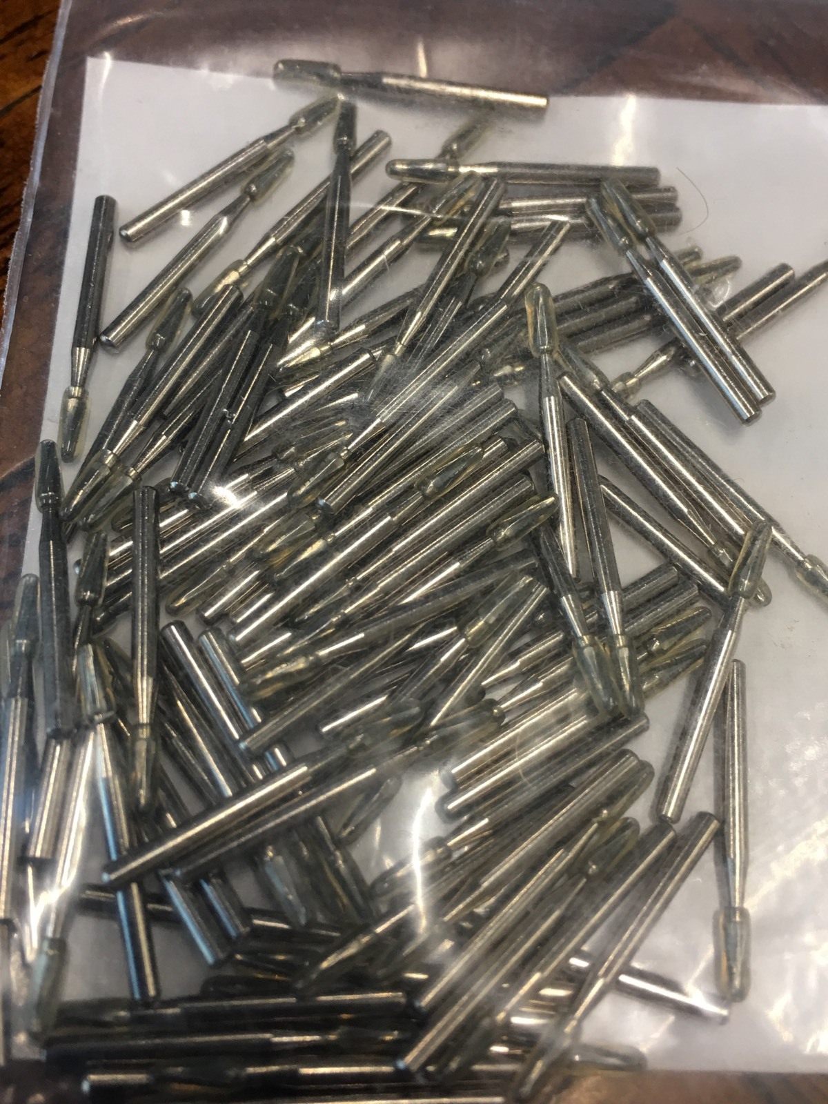 FG 699 Carbide Burs Flat End Tapered Fissure – 30 Burs 3x 10pk Made In Canada